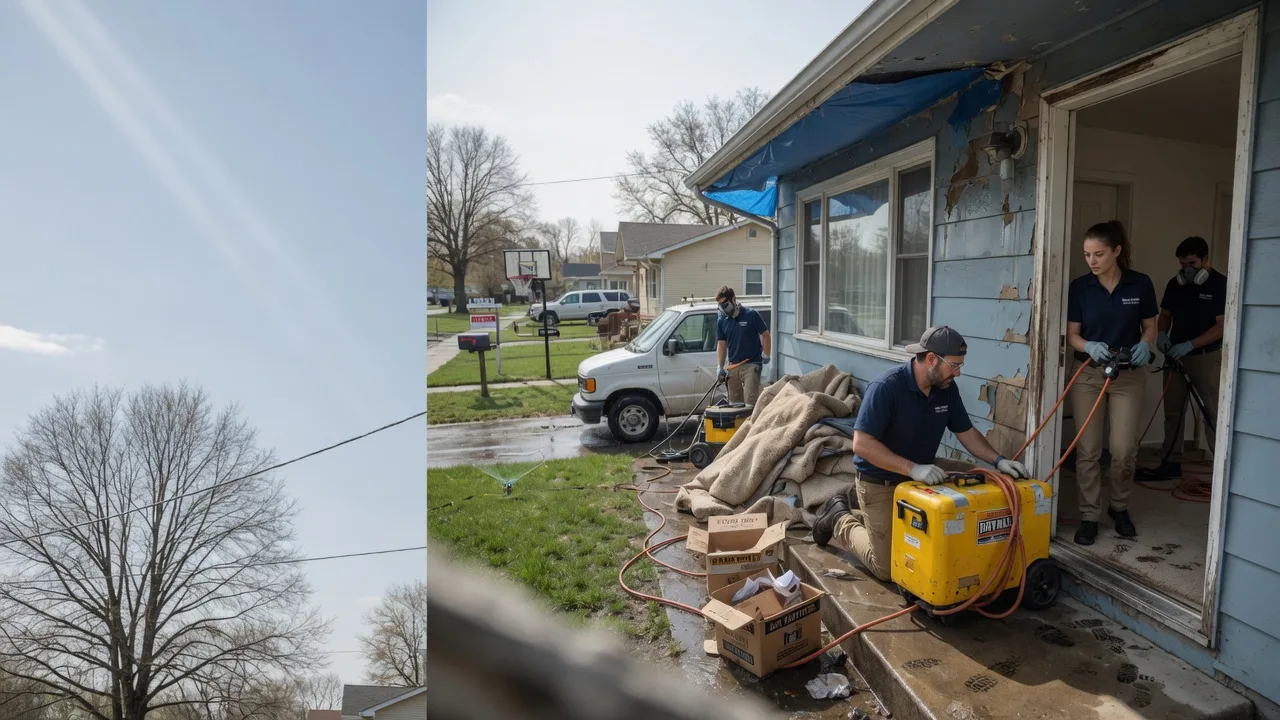 Basement Flood Cleanup in Grand Rivers, KY near me